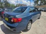 2007 TOYOTA COROLLA 4D SEDAN ASCENT ZRE152R